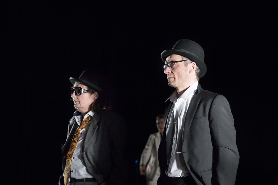 Der Prozess, Theater und Orchester Heidelberg – Szenenfoto 6: Bühne Benjamin Schönecker