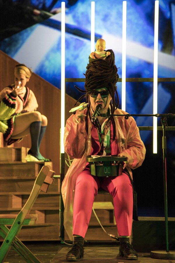 Der Prozess, Theater und Orchester Heidelberg – Szenenfoto 11: Bühne Benjamin Schönecker