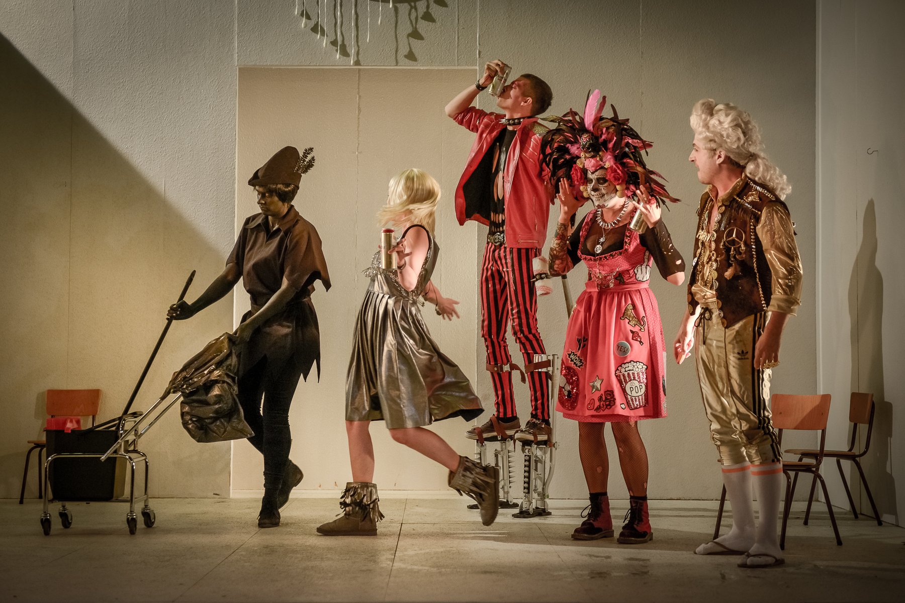 Raufaser und Randale, Theaterhaus Jena · © Joachim Dette
